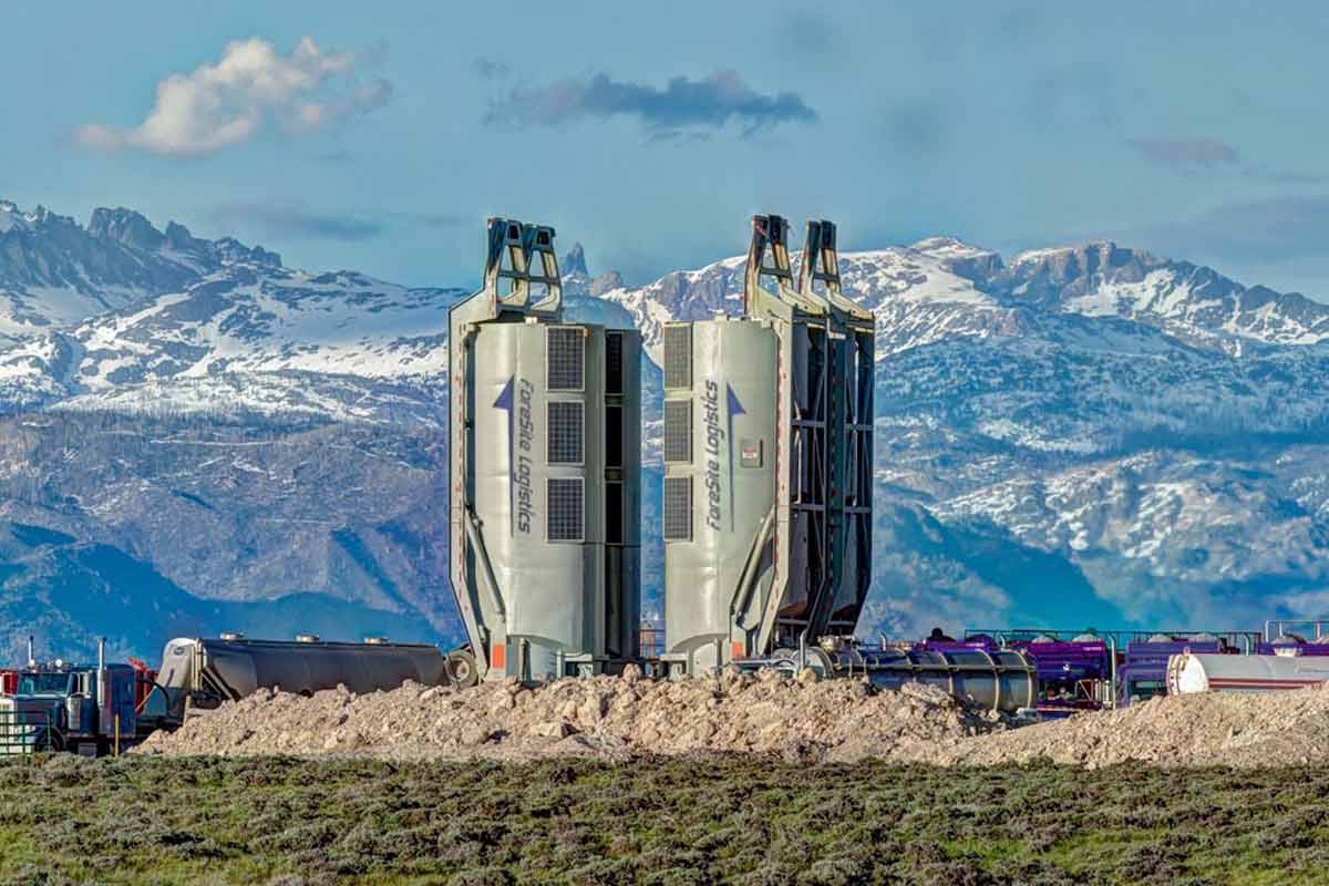 Propmaster - Sand Silo - Sand Castle - Lastmile solutions - Frac Sand Storage - mobile storage - Gravity sand delivery - Modular Sand system - Best frac sand silo - Pneumatic and top fill -