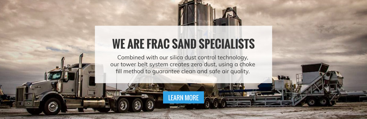 ForeSight Logistics - Frac Sand Specialists Grande Prairie - Tower Belt System