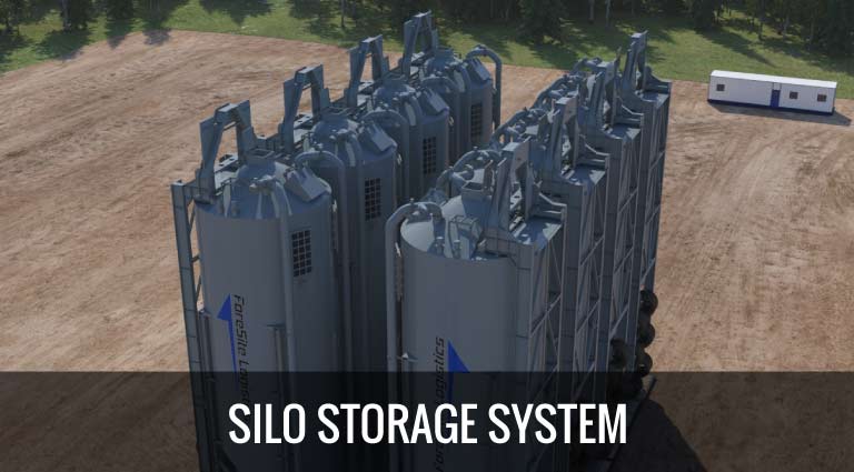 Foresite Logistics silo storage system